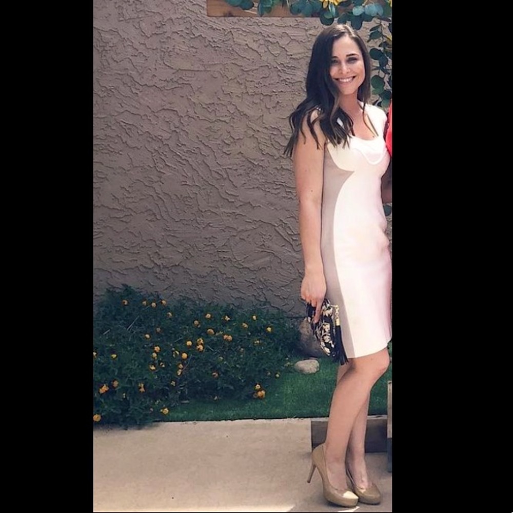 Antonio Melani Cap-Sleeve Sheath Dress